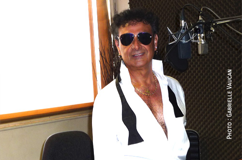 Photo 9 Lucio DAVID Chanteur italien, au studio de musique