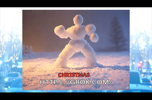 Christmas bonhomme de Noël