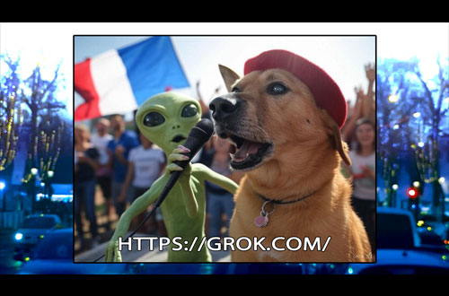 2eme  Chien interviewé par un extraterrestre.