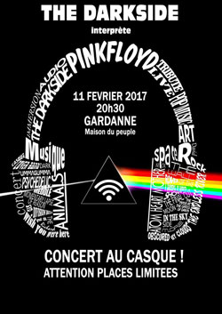 affiche concert à Gardanne